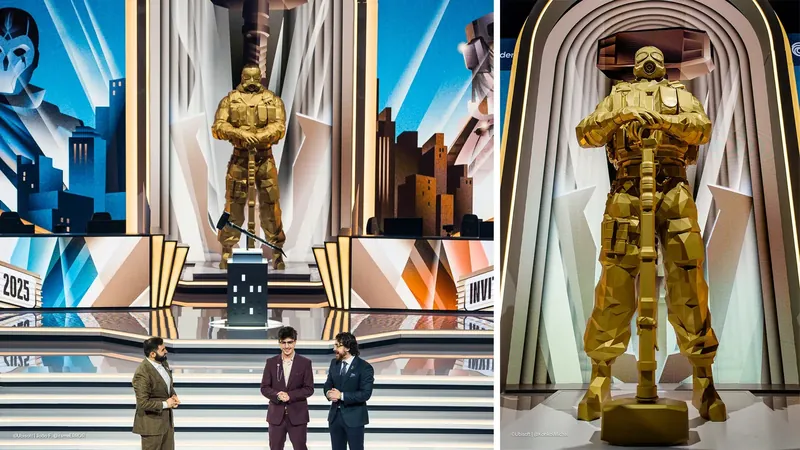 Six Invitational 2025: Custom Esports Statue